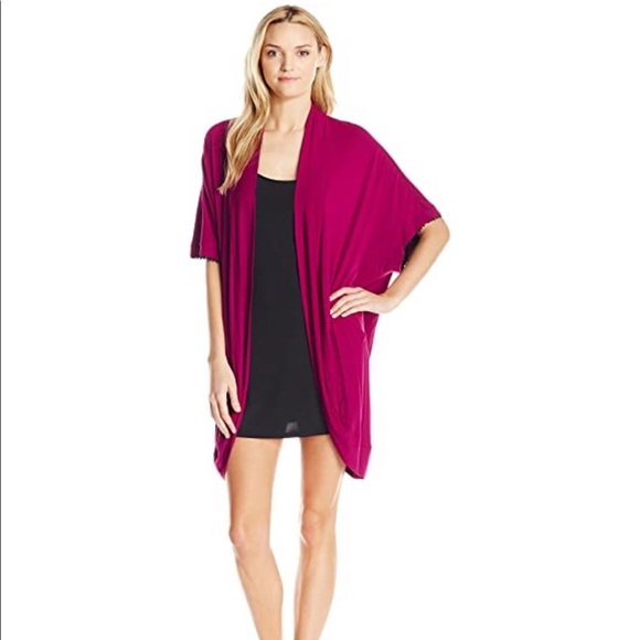 Nicole by Nicole Miller Other - Nicole Miller Women's Touch of Lace Lounge Wrap